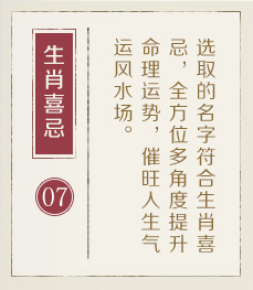 上杭起名流程七